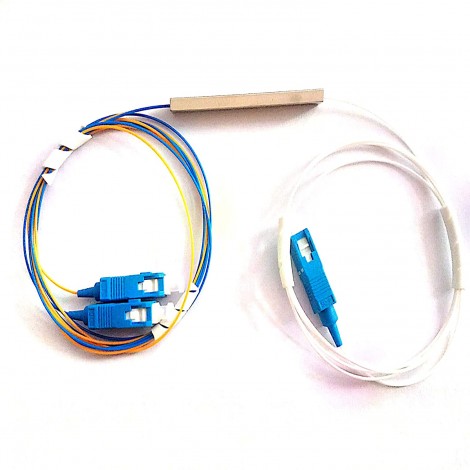 1*2 PLC SPLITTER BDKOO WITH CONNECTOR