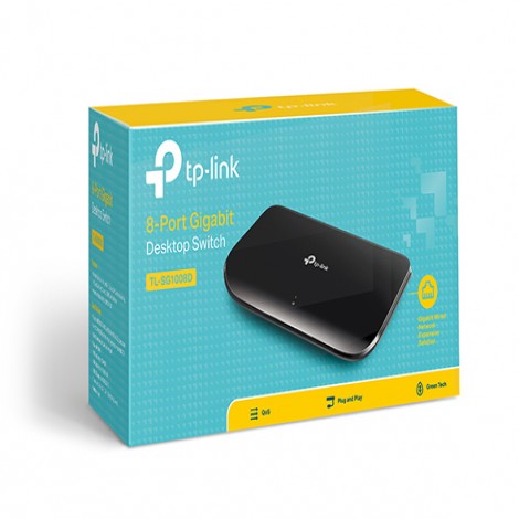 8-Port Gigabit Desktop Switch tp-link