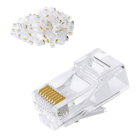 AMP Cat-6 Connector of Full Box (100 Unit Per Box)
