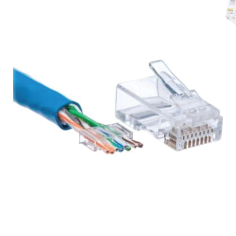 AMP Cat-6 Connector of Full Box (100 Unit Per Box)