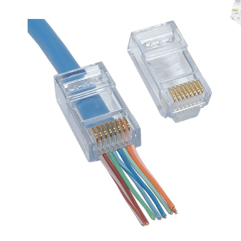 AMP RJ-45 Cat.5 Connector of Full Box (100 Pcs)