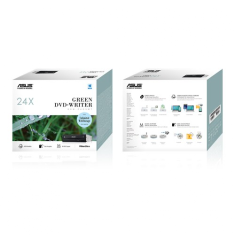 Asus DRW-24D5MT (BOX) 24x SATA DVD/CD Rewriter Optical Drive