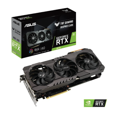 ASUS Dual GeForce RTX 3070 8GB GDDR6 Graphics Card