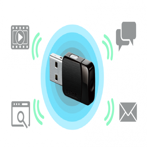 D-Link DWA-171 USB Wireless Adapter/receiver