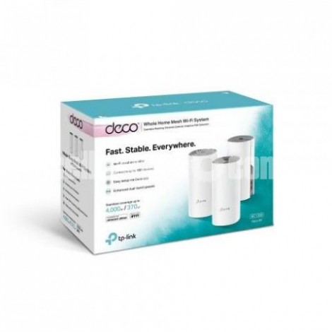 Deco M4 (3 pack) AC1200 Whole Home Mesh Wi-Fi System