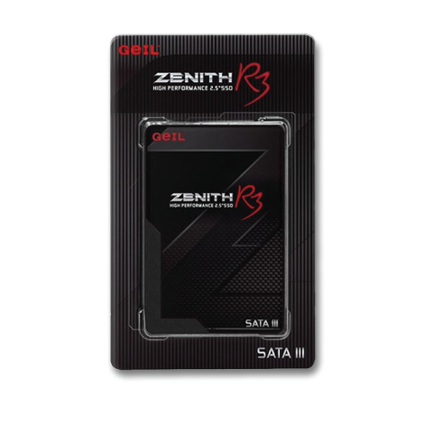 GEIL 240GB Zenith R3 SATA III 2.5 Inch SSD Black