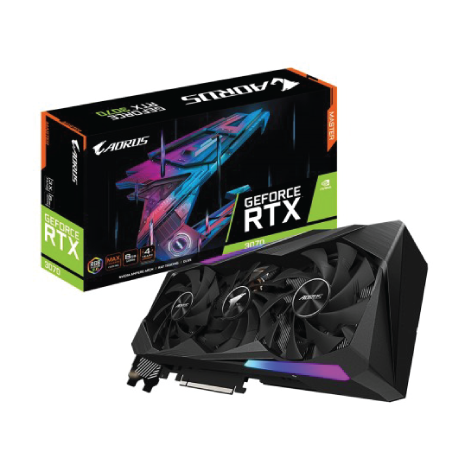 Gigabyte AORUS GeForce RTX 3070 MASTER 8GB Graphics Card