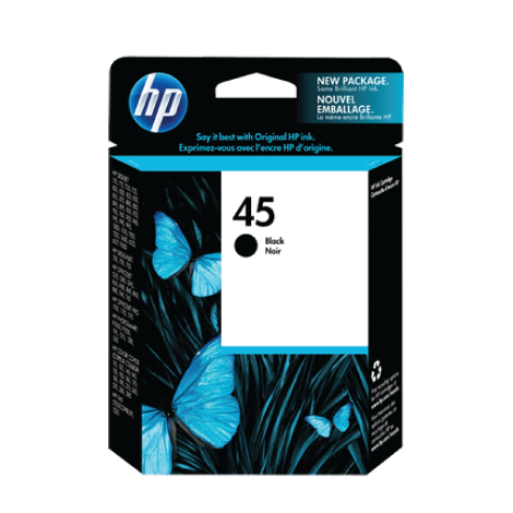 HP 45 Black  Original ink Cartridge