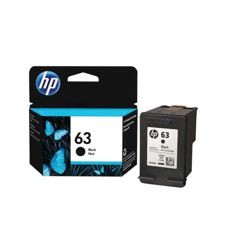 HP 63 Original Ink Black Cartridge