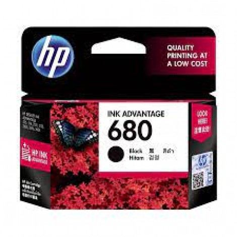 HP 680 Black Original Ink Advantage Cartridge
