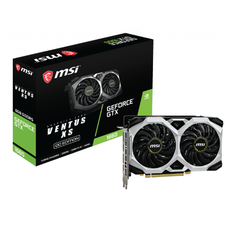 MSI GTX 1660 VENTUS XS 6G OC GDDR5 Graphics Card