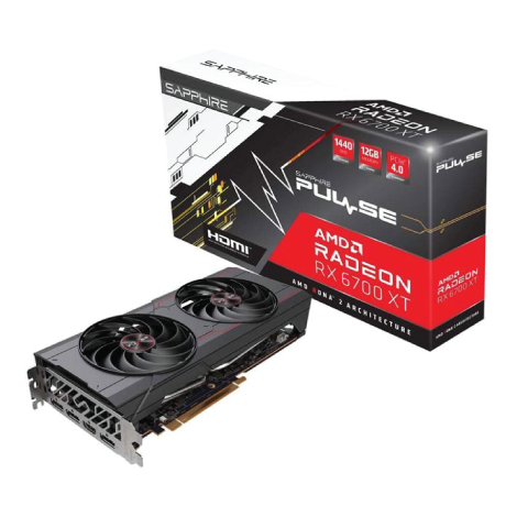 Sapphire PULSE AMD Radeon RX 6700 XT 12GB  Graphics Card