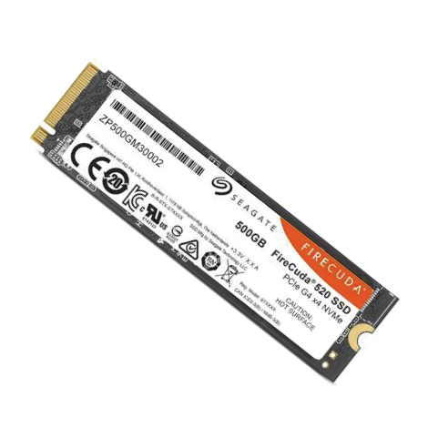 Seagate FireCuda 520 PCIe NVMe1.3 Gen4 500 GB Internal SSD