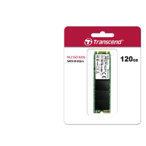 Transcend 120GB 820S M.2 2280 SATA III TLC Internal SSD