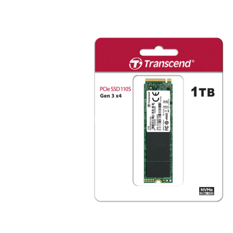 Transcend 1TB 110S NVMe M.2 2280 PCIe Gen3x4 Internal SSD