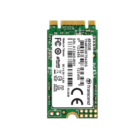 Transcend 480GB 420S M.2 2242 SATA III Internal SSD