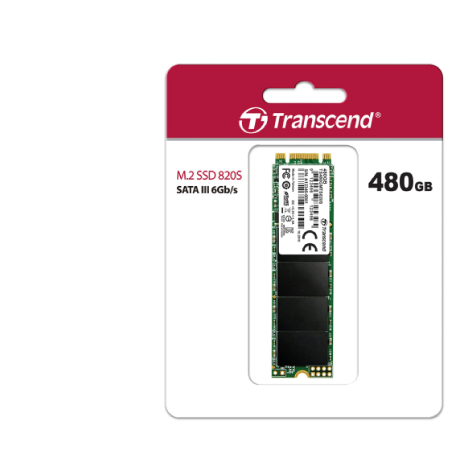 Transcend 480GB 820S M.2 2280 SATA III 2.5 Inch Internal SSD