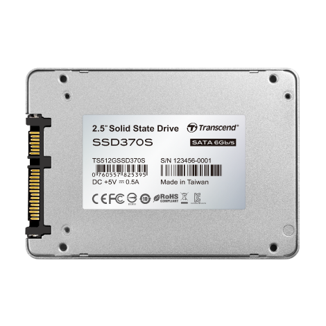 Transcend 512GB 370S SATA III 2.5 Inch Internal SSD