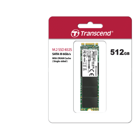Transcend 512GB 832S M.2 2280 SATA III 2.5 Inch Internal SSD