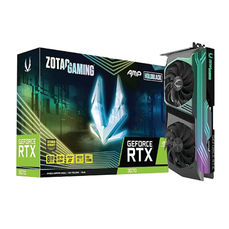 Zotac RTX 3070 AMP Holo 8GB GDDR6 Graphics Card